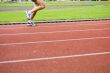 Running on sports-ground