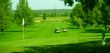 Golf carts at the 7th green