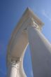 White big sculpture