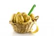 potatoes to peel in a basket
