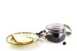 Blackberry jam with bread