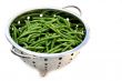 Green french beans.