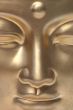 A golden face.