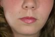 close up of lips
