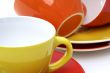 Cup and saucer.