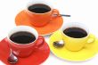 Cups of coffee...
