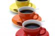 Cups of coffee.