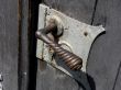 An old church door handle.
