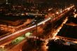 cityscape at night