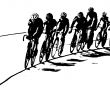 Bicycle Race B&W