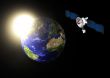 Satellite & Earth 3d