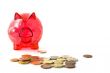 red piggy-bank