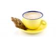 coffee with Dutch cookie