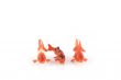 Three different goldfishes