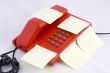 Red telephone with memo