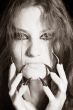 Scary woman