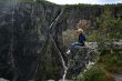 Norwegian waterfall Voringfossen