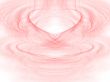 Heart Flows against White