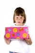 girl with a present
