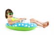 Swimming girl