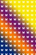 Abstract with butterfly