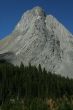 Mt Birdwood, showing deformation