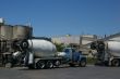 Cement trucks loading