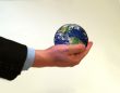 holding planet earth