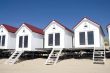 white beach-houses