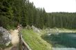 Tourists by the karersee