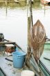 fishing-net in the boat