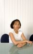 Sitting at the Desk