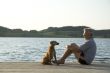 man and his dog