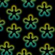 Background with flowers