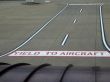 airport signs on ground