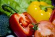 sliced vegetables
