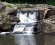 Small Waterfall in the Mountains