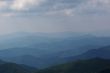Hazy Mountain Landscape