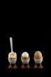 three eggs in a row