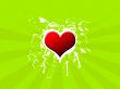 Background with heart