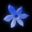 Abstraction with flower
