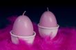 Pink easter scene
