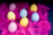 Pink easter scene
