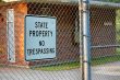 state property: no trespassing