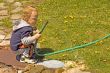 Watering Flowers