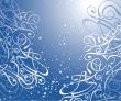 vector swirl background / christmas