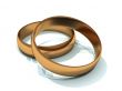 two gold rings