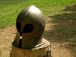 A knight`s helmet