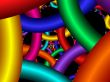 Colored tubes
