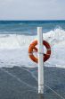 Life buoy at the beach